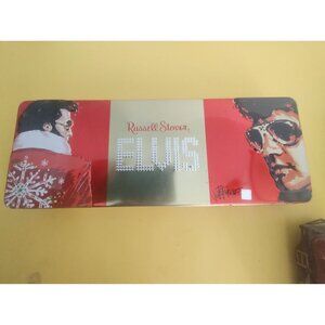 Russell Stover Elvis Presley Christmas candy tin. 1997